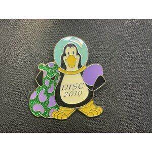 2010 Destination Imagination Trading Pin DISC Space Penguin TM Challenge?
